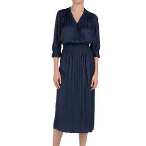 GERARD DAREL Swan dress Size 44. Color Indigo/blue. New with tags.